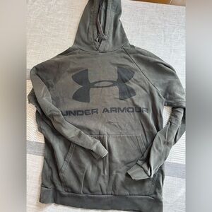 Olive drab Under Armour hoodie